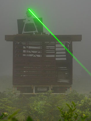Lasers join fight